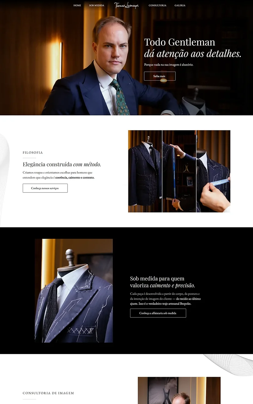 Site institucional do Thomas Linsmayer